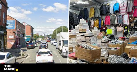 manchester fake clothes postcode|doomed counterfeit street manchester.